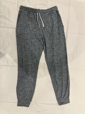 Vuori Halo Knit Gray Heather Performance Joggers